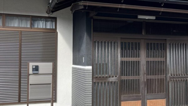 機能門柱の設置